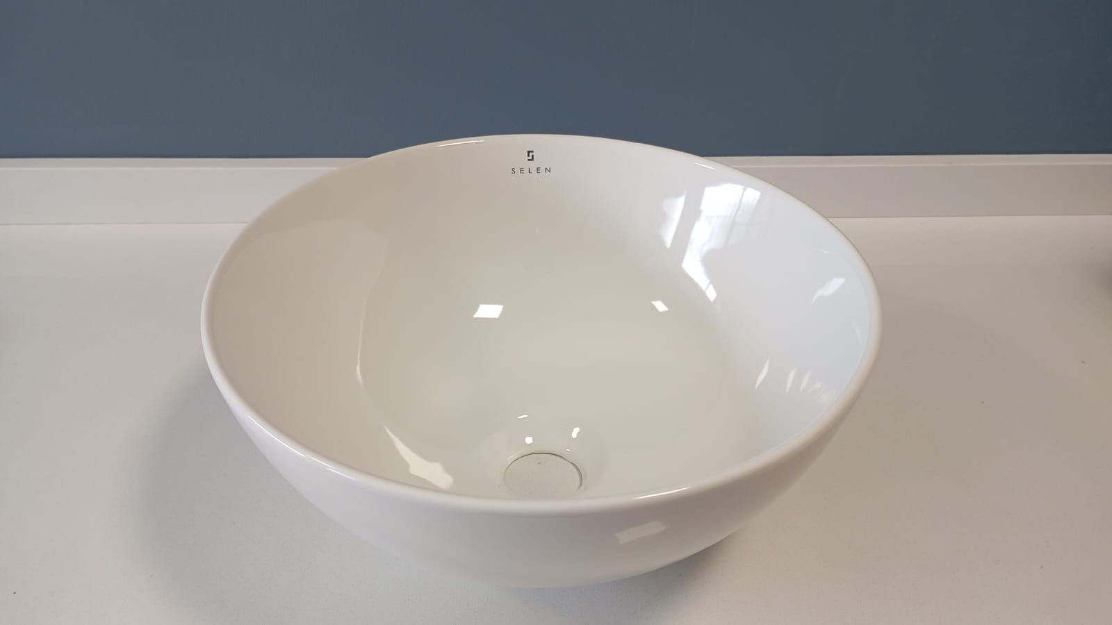 Bacha/pileta Loza De Apoyo Redonda 32cm Acra