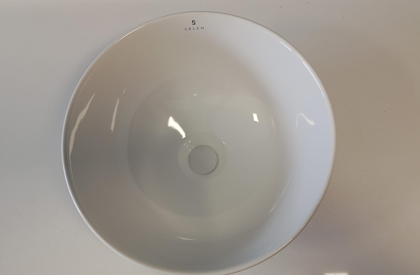 Bacha/pileta Loza De Apoyo Redonda 32cm Acra