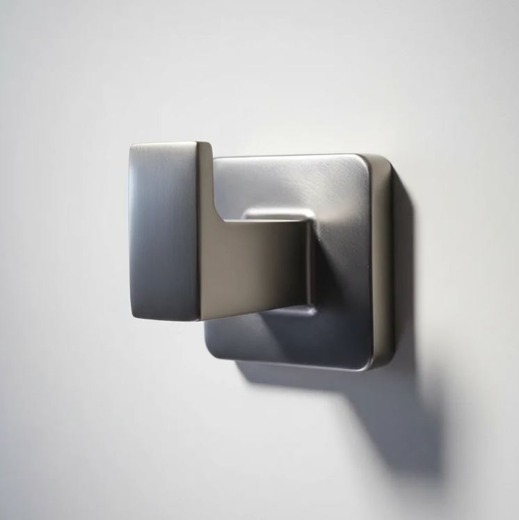 Toallero Perchero Para Baño O Cocina Satinado Acra