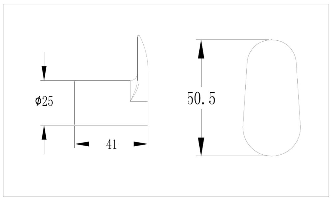 Perchero/toallero/gancho Klipen Negro Mate Para Baño Acra