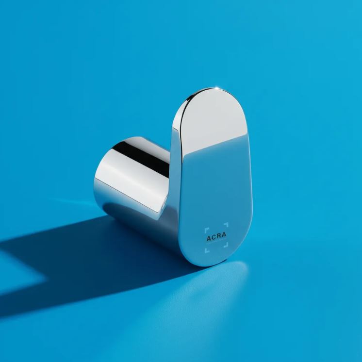 Toallero Perchero Cromado Para Cocina O Baño Klipen Acra