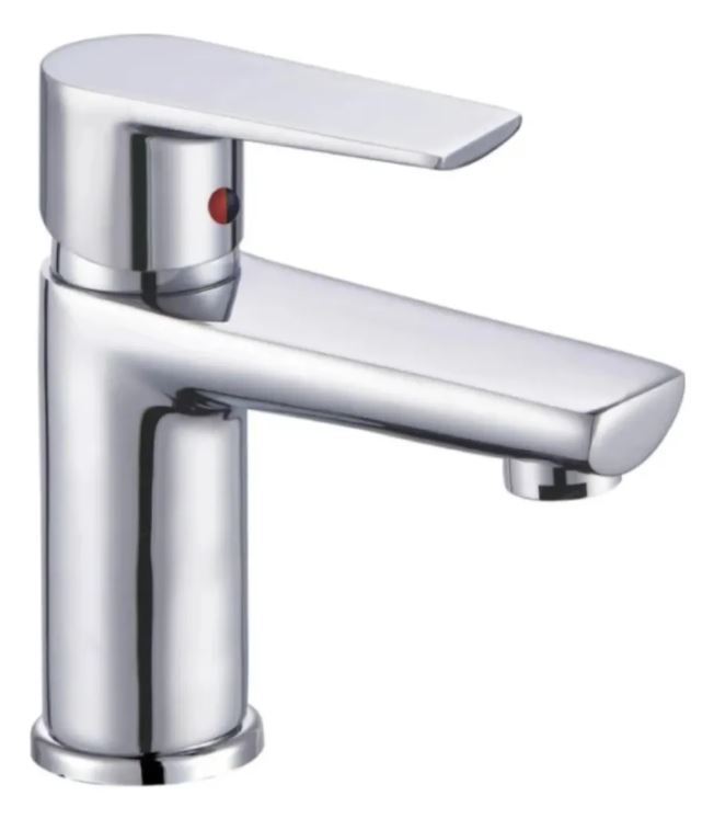 Monocomando Griferia Lavatorio Bacha Cromo 18cm Vindex Acra