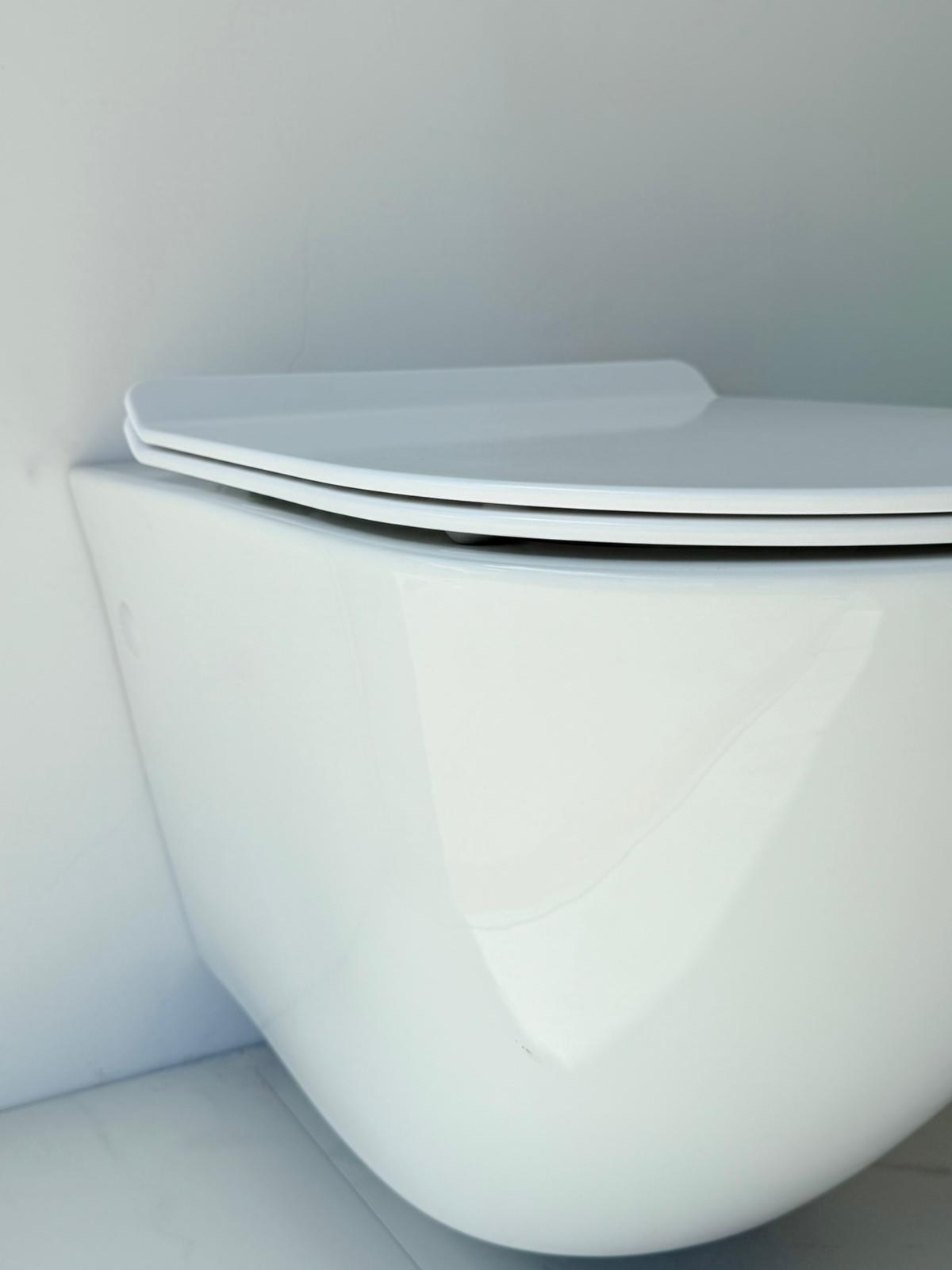 Inodoro Selen White Colgar Con Cisterna De Embutir