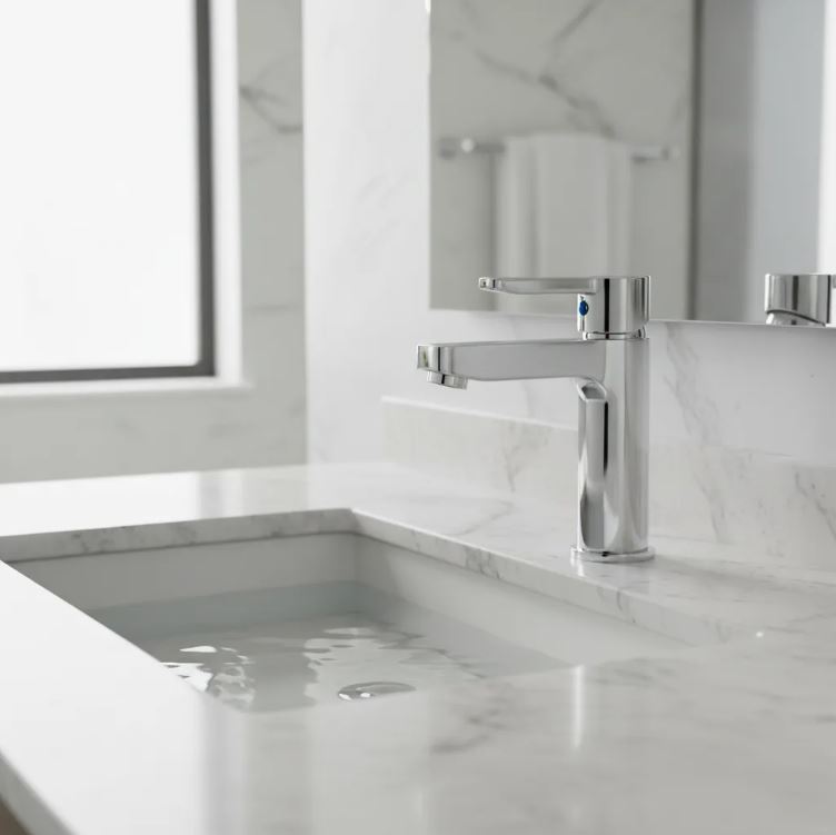 Monocomando,griferia Lavatorio Cromo Klipen Trento Acra