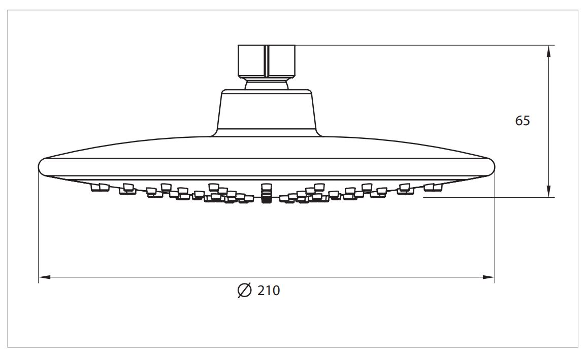 Roseta Negro Mate Para Ducha De Empotrar Klipen Acra