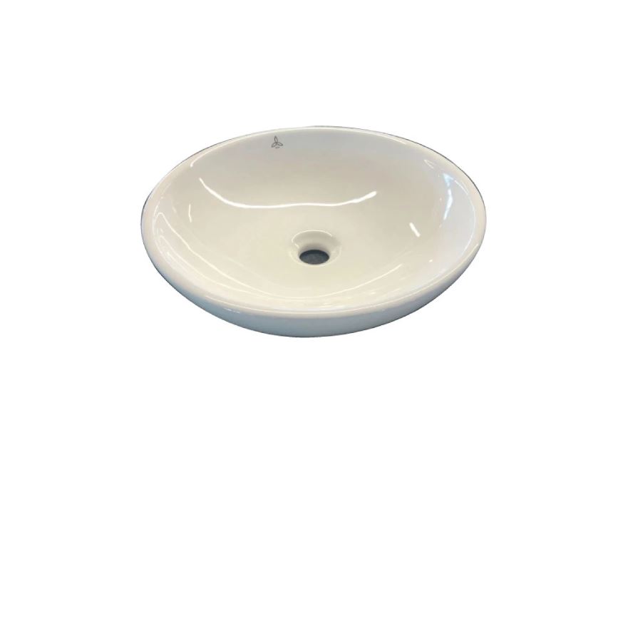 Bacha Baño Lavatorio De Apoyo Redondo 41.5 Diámetro