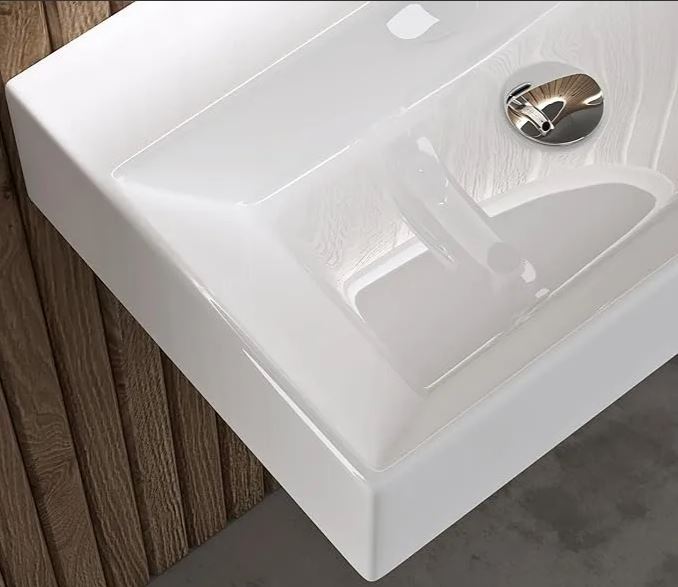 Bacha Loza De Apoyo Baño 41x36 Acra