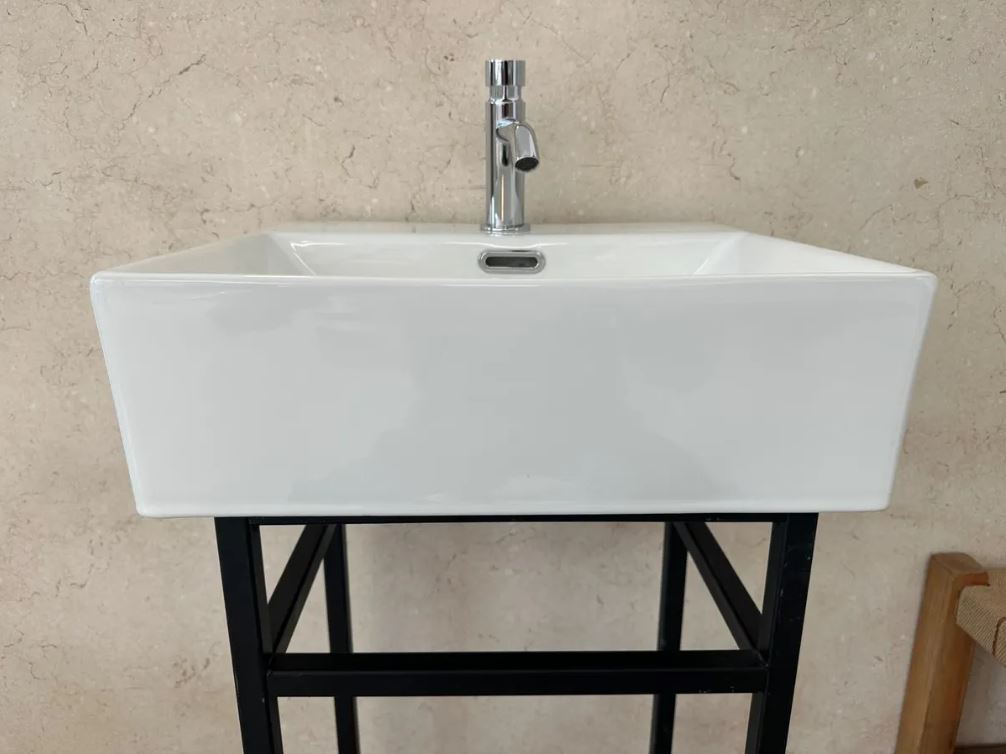 Bacha Loza De Apoyo Baño 41x36 Acra