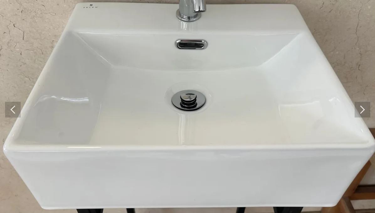 Bacha Loza De Apoyo Baño 41x36 Acra