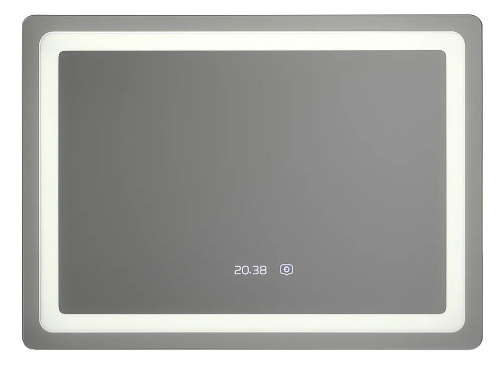 Espejo Segovia 80 X 60 Con 3 Tonos Luz Y Desempañador