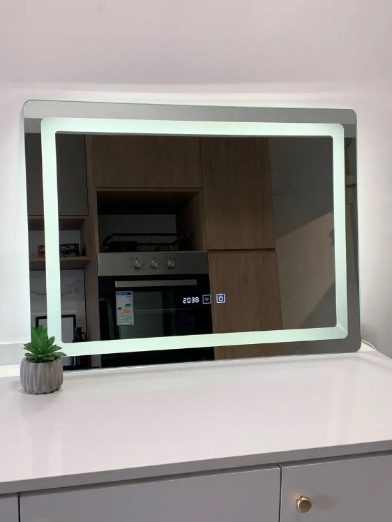 Espejo Segovia 80 X 60 Con 3 Tonos Luz Y Desempañador