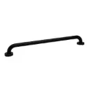 Agarradera Barrote Baño En Color Negro Mate 60 Cm Acra