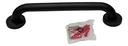 Agarradera Barra Para Ducha Baño Negro Mate 30cm Rimontti