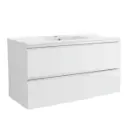 Bacha / Pileta + Mueble Mdf Aéreo Perfiles Aluminio Armado!