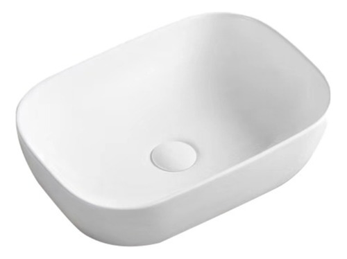 Bacha De Apoyo Loza Para Baño En Color Blanco Acra