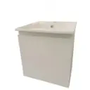 Bacha De Loza 42x42 Con Mueble Aéreo Mdf Armado Acra