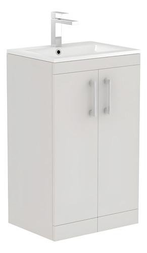 Bacha De Loza 51 Cm + Mueble Mdf + Armado +colores Acra