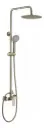 Barral Columna Ducha Klipen Urban Mono. Antique Bronce Acra
