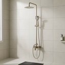 Barral Columna Ducha Klipen Urban Mono. Antique Bronce Acra