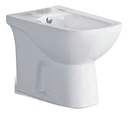 Bidet Modelo Alto En Blanco Con Terminaciones Cuadradas Acra