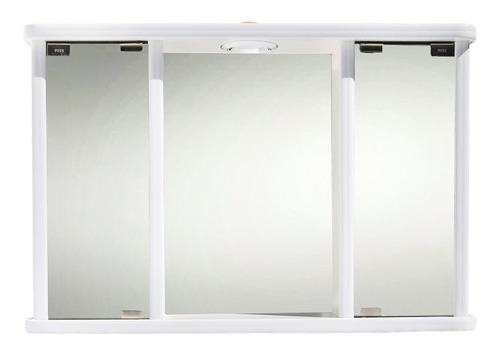 Botiquin Con Espejo Y Luz. Mdf. Cuotas. Colores. Acra