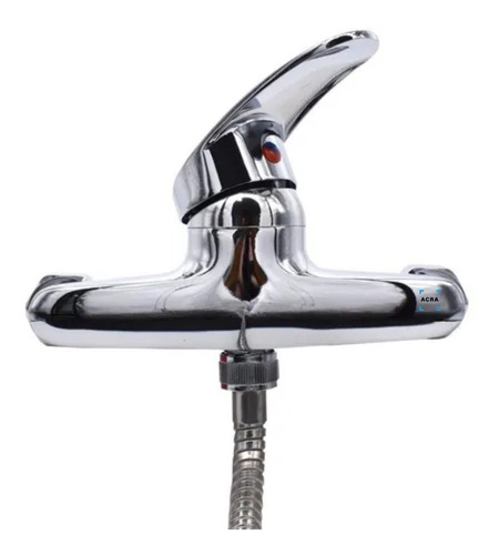 Ducha Sin Transferencia Con Teléfono Flexible Y Gatillo Acra