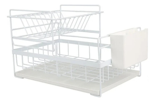 Escurridor Doble Multiuso De Metal Para Cocina Acra