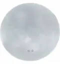 Espejo Redondo Pared Táctil 60 Luz Led + Desempañador Acra