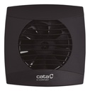 Extractor Baño Vidrio/ Pared 120mm Cata Uc-12 Negro Acra