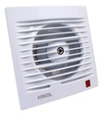 Extractor De Baño 10cm Diametro 100m3/h Acra