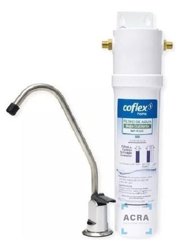 Filtro Purificador De Agua Coflex Bajomesada + Canilla Acra