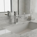 Griferia Baño Lavatorio Monoc. Wico Cuadrada Cromada Acra