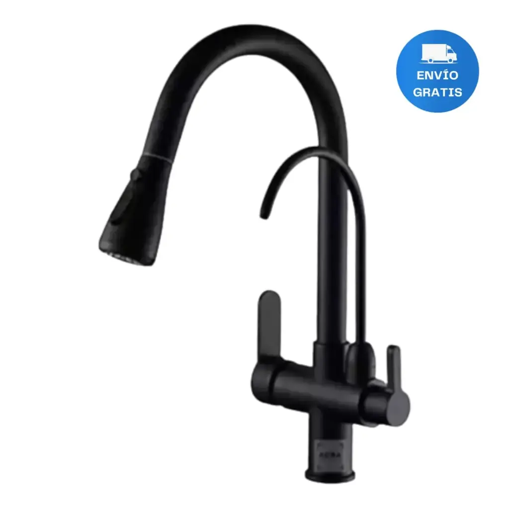 Griferia Canilla Extensible Cocina Para Filtro De Agua Acra