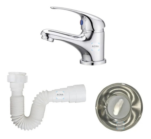 Griferia Completa Para Monocomando De 35mm Acra