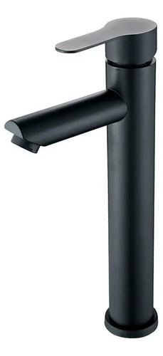 Griferia En Negro Mate Bacha Baño Lavabo Monocomando Acra
