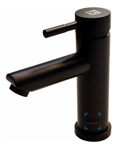 Griferia Monocomando Baño 21 Cm En Color Negro Rimontti Acra