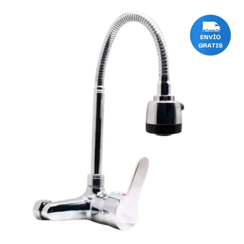 Griferia/canilla/grifo Flexible Para Pared Friocaliente Acra