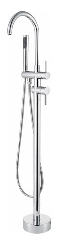 Grifería De Pie Para Bañera Cromada Acra