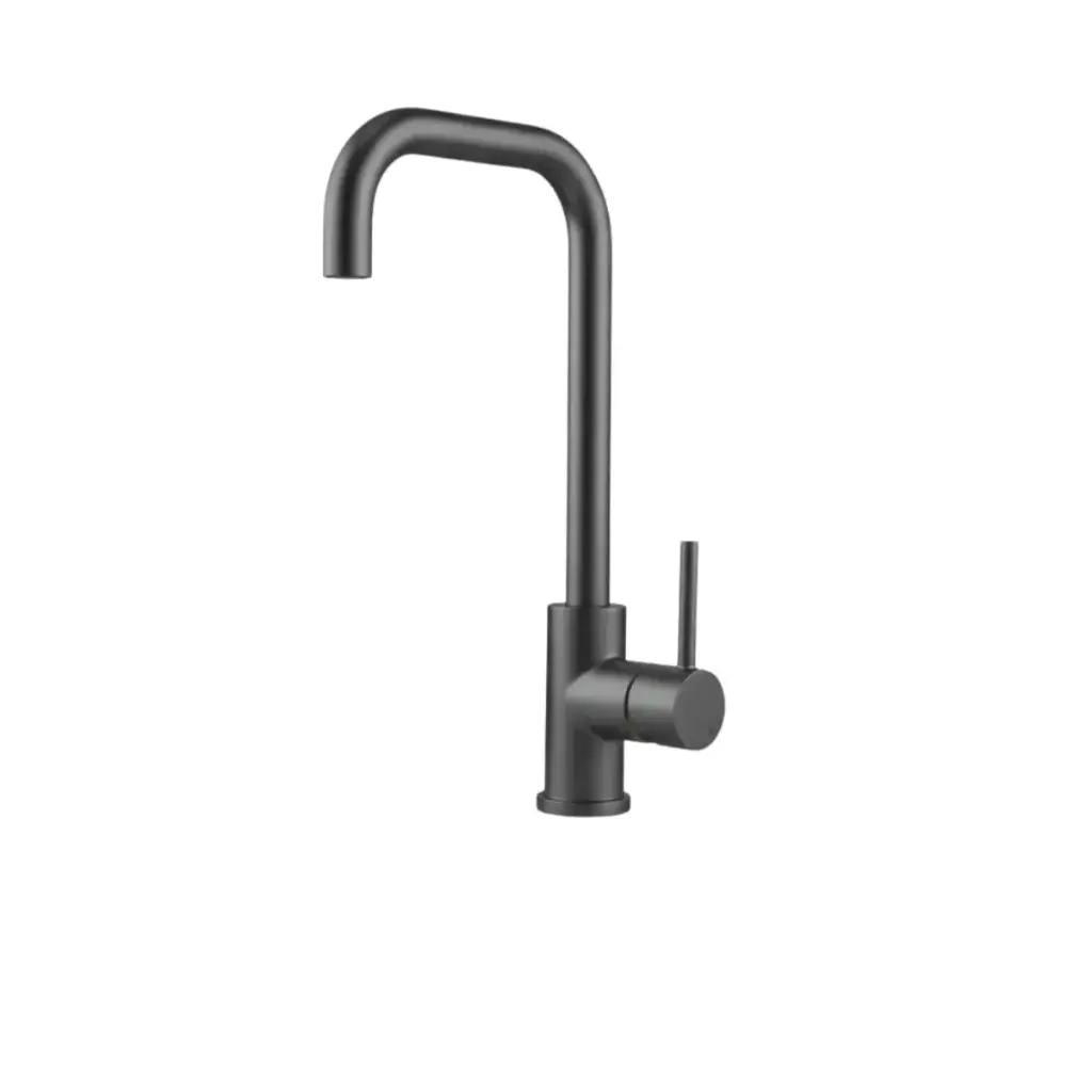 Grifo De Mesada Solo Frio Negro Mate Rimontti Acra