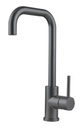 Grifo De Mesada Solo Frio Negro Mate Rimontti Acra
