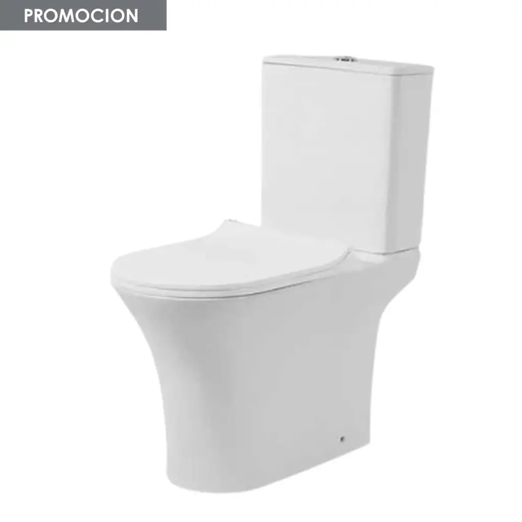 Inodoro Water Mochila Con Tapa De Cierre Lento Regalo Acra