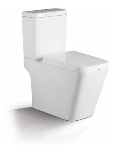 Inodoro Zoe Aruba Con Mochila Y Tapa Con Freno Acra