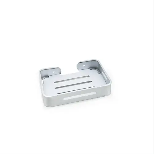 Jabonera Para Ducha Color Gris Con Tornillos Fuertes Acra