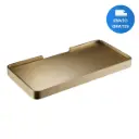 Jabonera Repisa Baño En Bronce Color Dorado Cepillado Acra