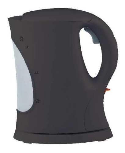 Jarra Eléctrica Negra Oficina/casa/trabajo 1.7l Kassel Acra