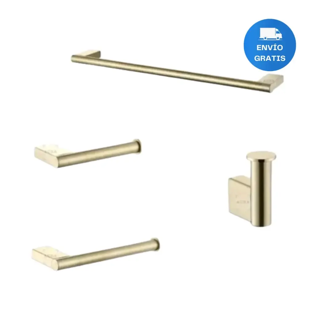 Kit Accesorios De Baño Arenados