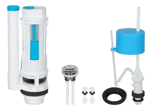Kit Completo De Mochila Inodoro Doble Descarga Acra