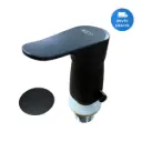 Monocomando Canilla Griferia De Bidet Baño Negro Mate Acra