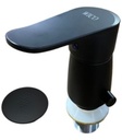Monocomando Canilla Griferia De Bidet Baño Negro Mate Acra