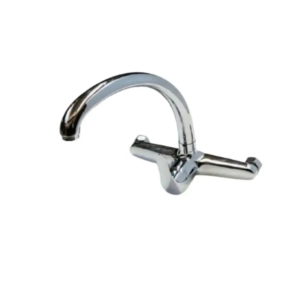 Monocomando Cocina Para Pared Wico 35mm Pico Alto Acra
